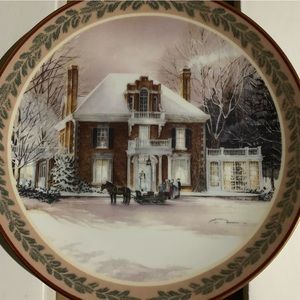 Winter Fantasy Collectable Plate